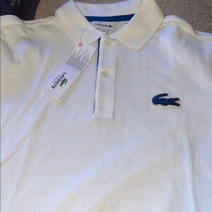 Lacoste White Polo Shirt